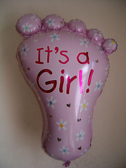 It's a girl (foot)